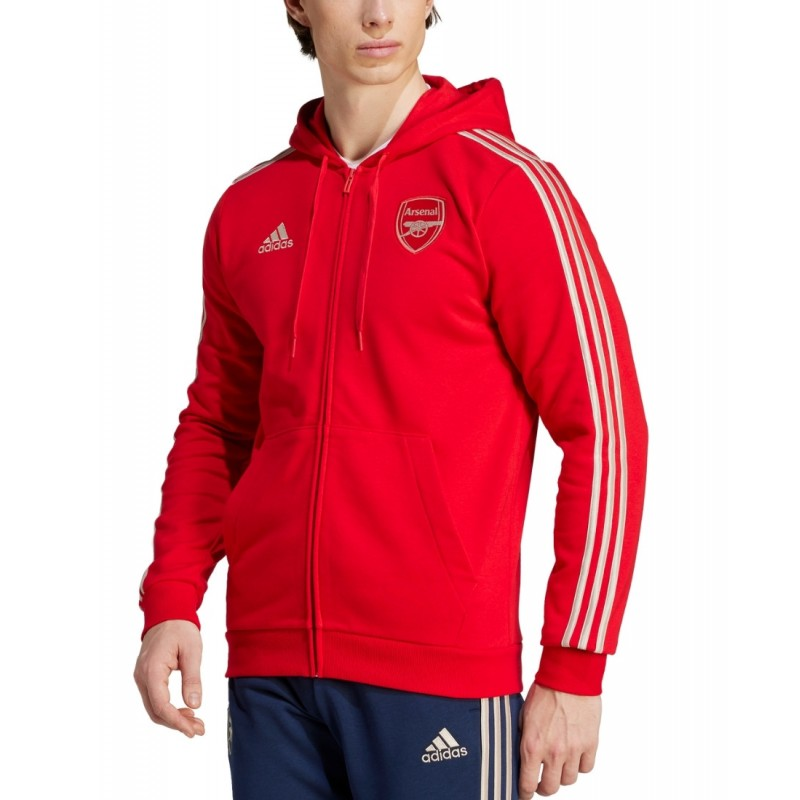 Adidas Arsenal Full Zip Hoodie 202324 Eurosport Soccer Stores