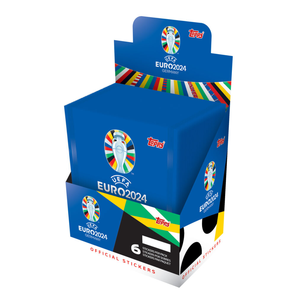 UEFA Euro 2024 Sticker Pack 6 Stickers Eurosport Soccer Stores