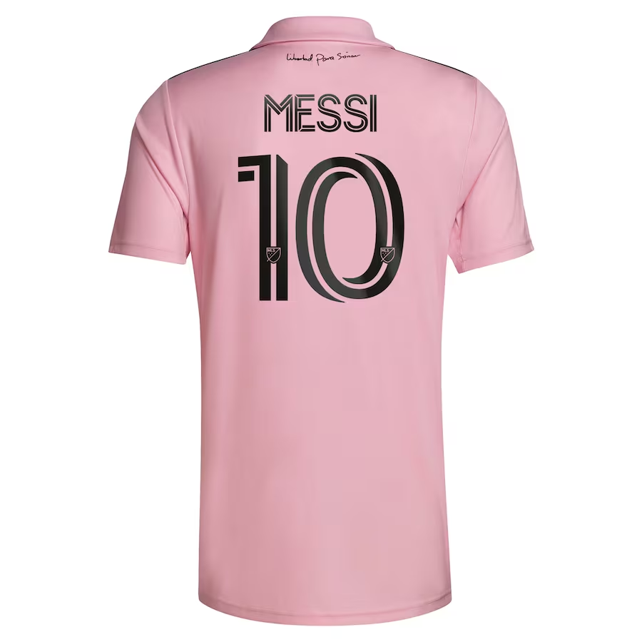 Lionel Messi Inter Miami Home Jersey Pink 2023 Eurosport Soccer Stores