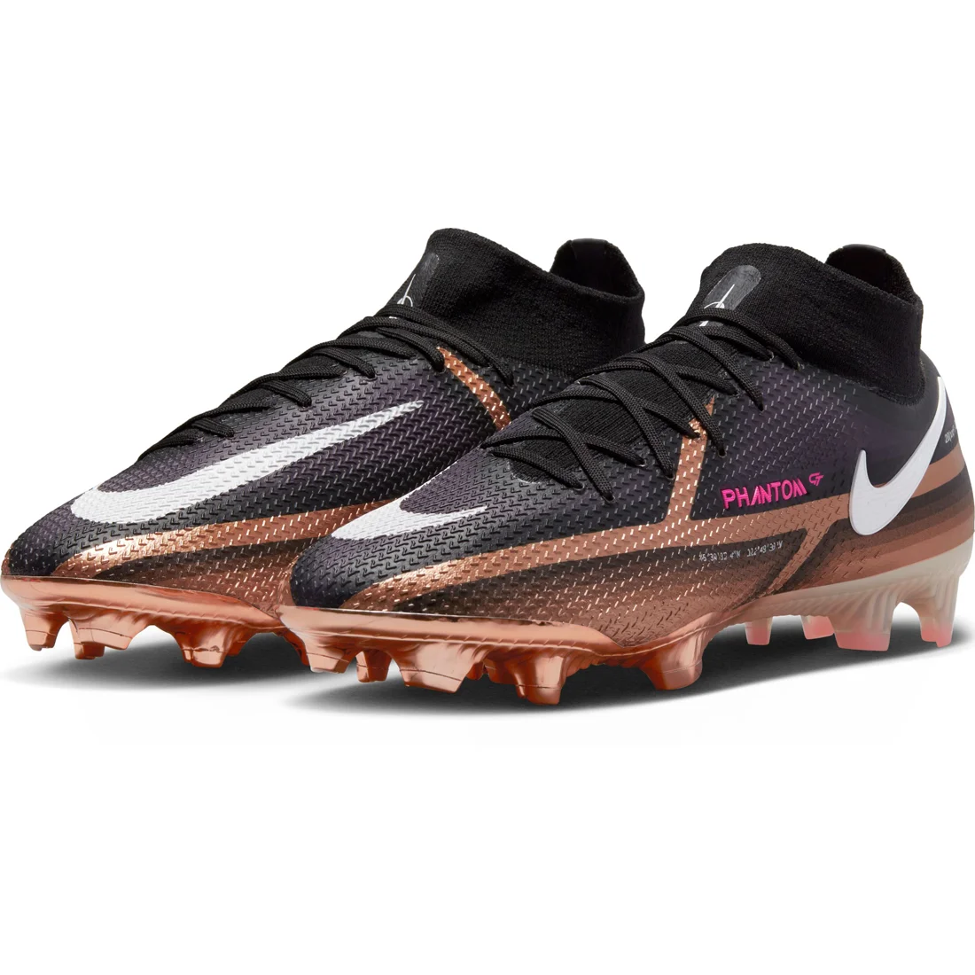 Nike Phantom GT2 Elite DF FG Soccer Cleats 'Metallic Copper