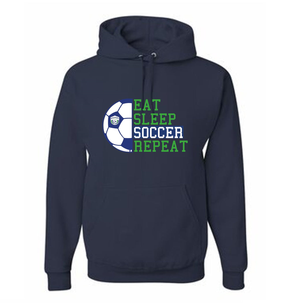 BSA Eat, Sleep, Soccer, Repeat Hoodie