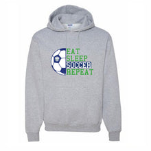 Load image into Gallery viewer, BSA Eat, Sleep, Soccer, Repeat Hoodie
