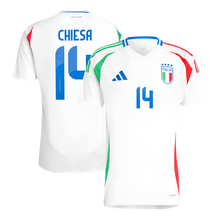 Load image into Gallery viewer, adidas Italy Away Jersey 2024 Chiesa 14
