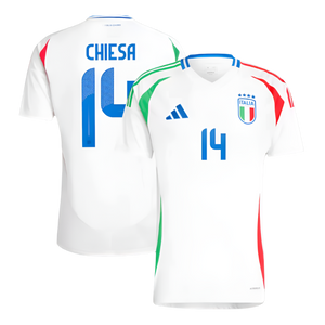 adidas Italy Away Jersey 2024 Chiesa 14