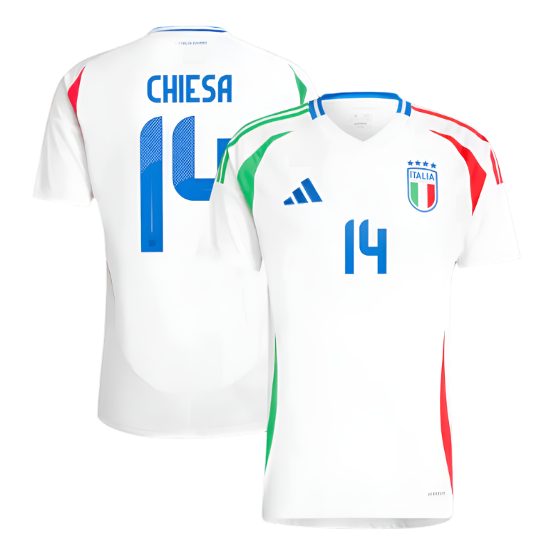 adidas Italy Away Jersey 2024 Chiesa 14