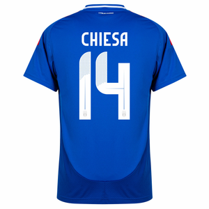 adidas Italy Home Jersey 2024 Chiesa 14