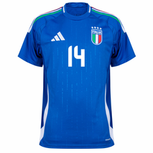 Load image into Gallery viewer, adidas Italy Home Jersey 2024 Chiesa 14
