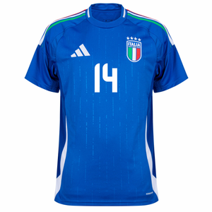 adidas Italy Home Jersey 2024 Chiesa 14