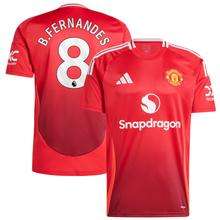 Load image into Gallery viewer, Bruno Fernandes Manchester United Home Jersey 2024/25
