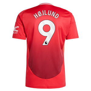 Rasmus Højlund Manchester United Home Jersey 2024/25