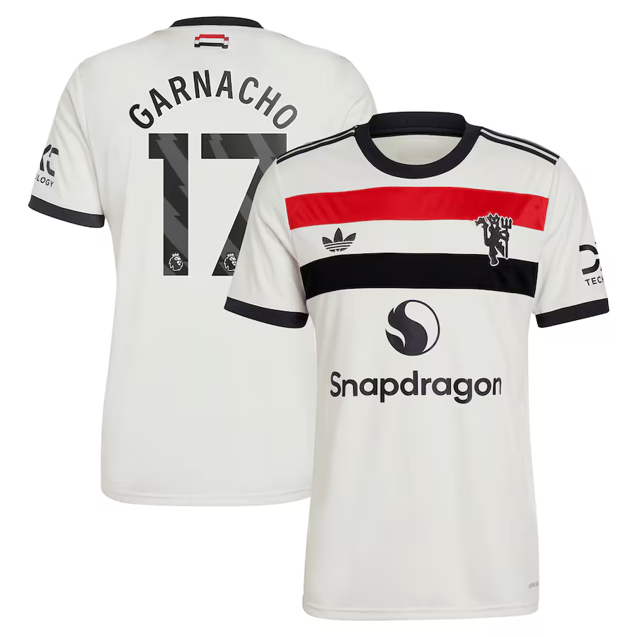 Alejandro Garnacho Manchester United Third Jersey 2024/25