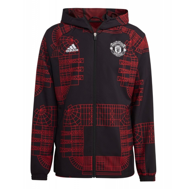 Manchester united windbreaker on sale adidas