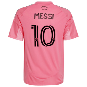 adidas Lionel Messi Inter Miami Youth Home Jersey 2025