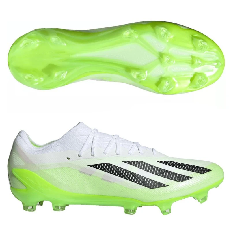 adidas X Crazyfast.1 Firm Ground Cleats - White – Eurosport Soccer