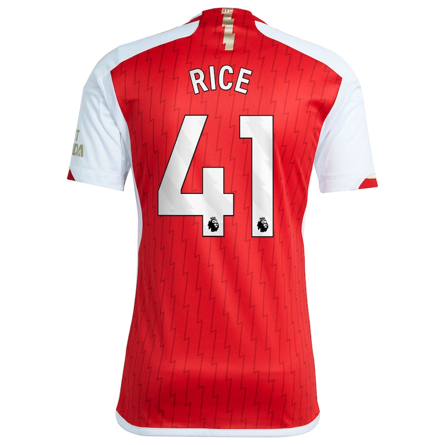 Declan Rice Arsenal Home Jersey 2023/24 – Eurosport Soccer Stores