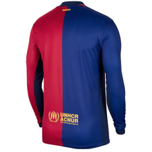 Load image into Gallery viewer, Nike Barcelona Home Long Sleeve Jersey 2024/25
