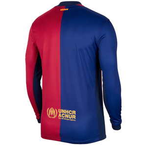 Nike Barcelona Home Long Sleeve Jersey 2024/25