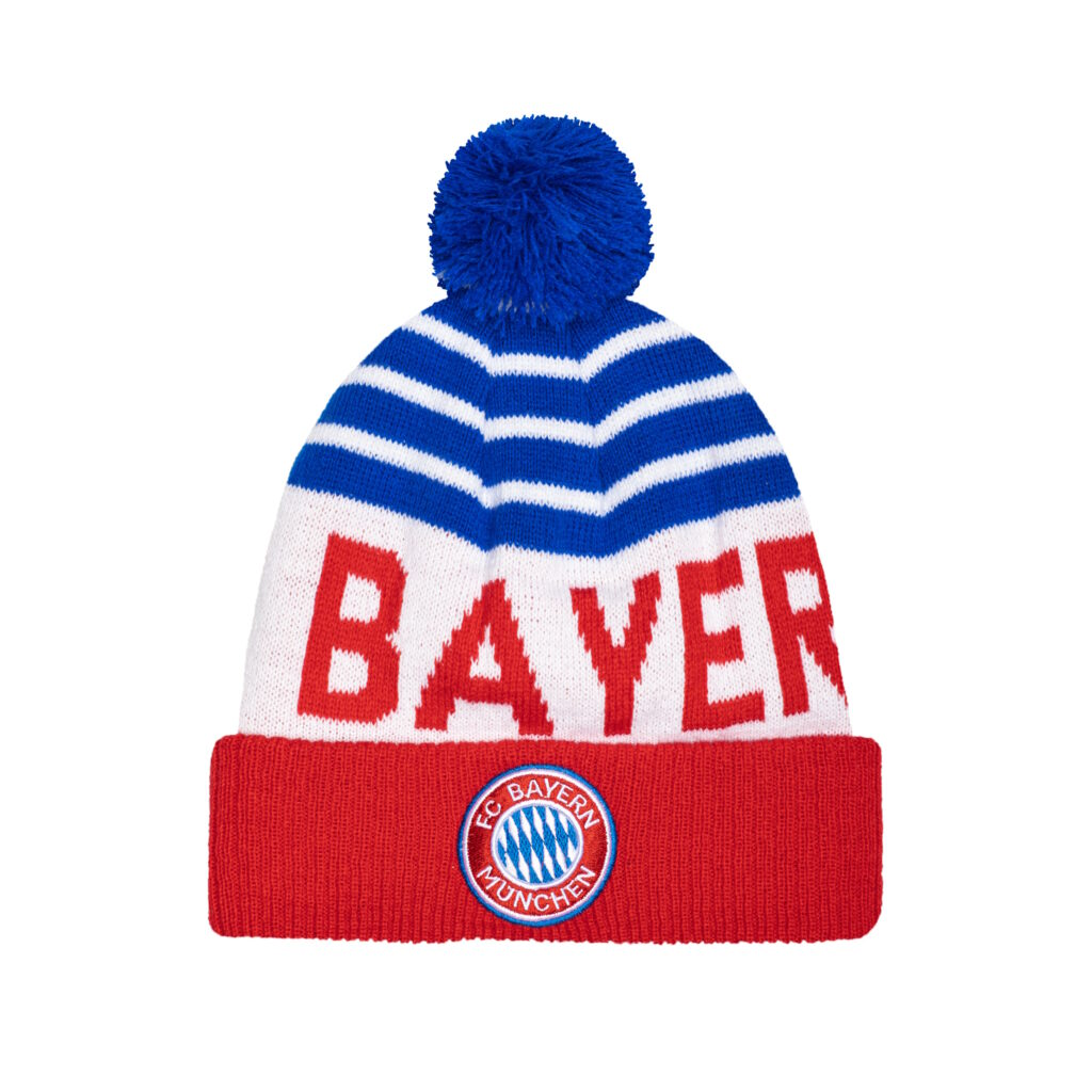 Bayern Munich Fan Ink Pom Beanie