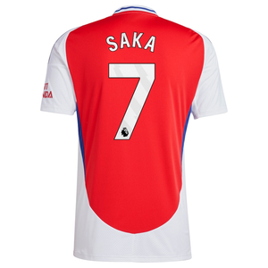 Bukayo Saka adidas Arsenal Home Jersey 2024/25