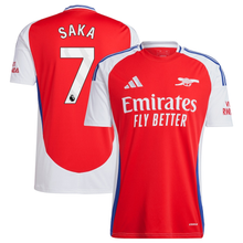 Load image into Gallery viewer, Bukayo Saka adidas Arsenal Home Jersey 2024/25
