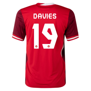 Alphonso Davies Nike Canada Home Jersey 2024