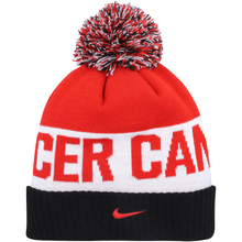 Load image into Gallery viewer, Nike Canada Soccer Striped Pom Beanie
