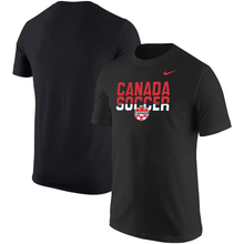 Load image into Gallery viewer, Nike Canada Soccer Black T-Shirt
