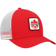 Load image into Gallery viewer, Nike Canada Soccer Trucker Snapback Hat
