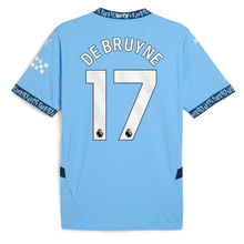 Load image into Gallery viewer, Kevin De Bruyne Manchester City Home Jersey 2024/25
