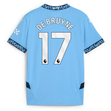 Load image into Gallery viewer, Kevin De Bruyne Manchester City Youth Home Jersey 2024/25
