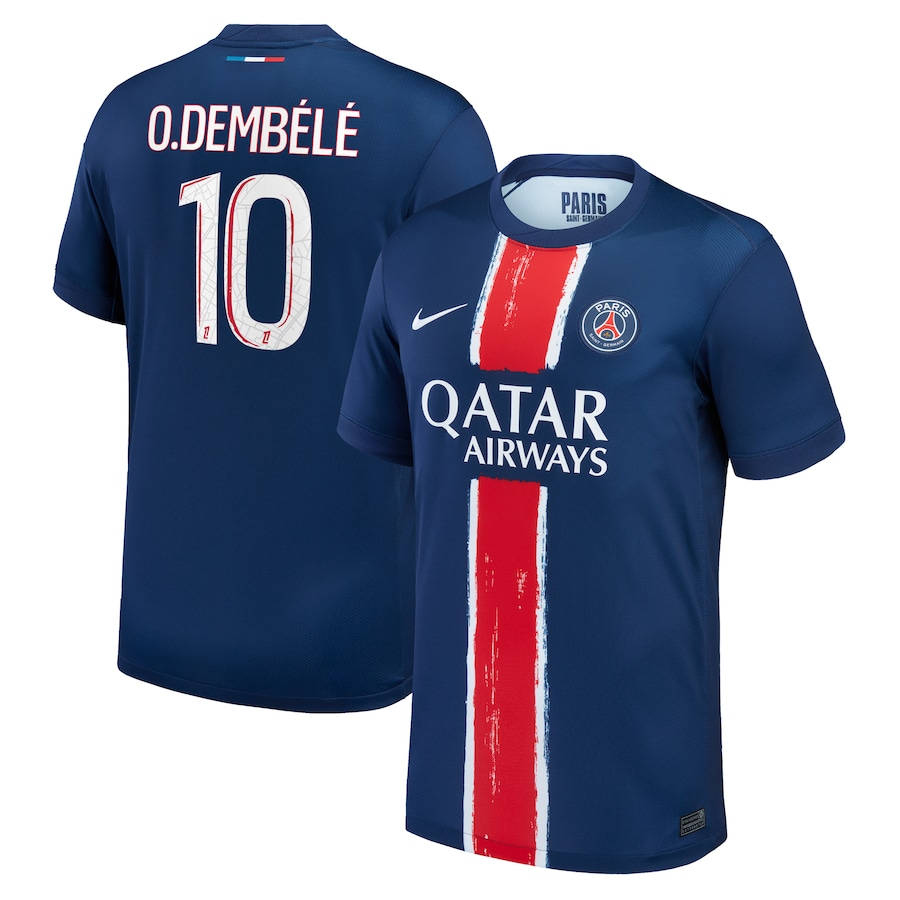 O.Dembélé Nike Paris Saint-Germain PSG Home Jersey 2024/25