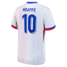 Load image into Gallery viewer, Kylian Mbappe Nike France Away Youth Jersey 2024
