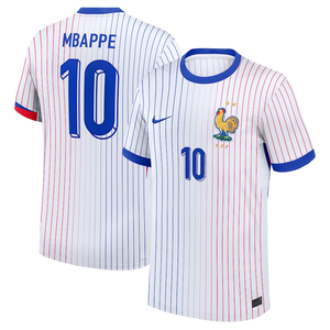 Kylian Mbappe Nike France Away Youth Jersey 2024