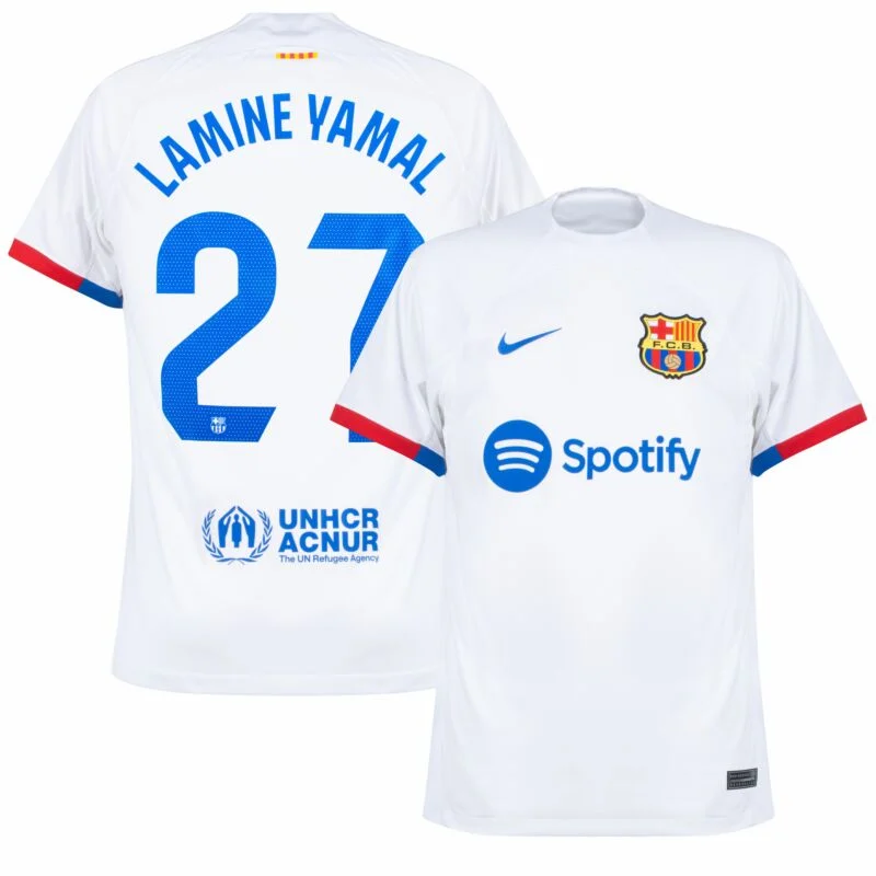 Lamine Yamal Nike Barcelona Away Jersey