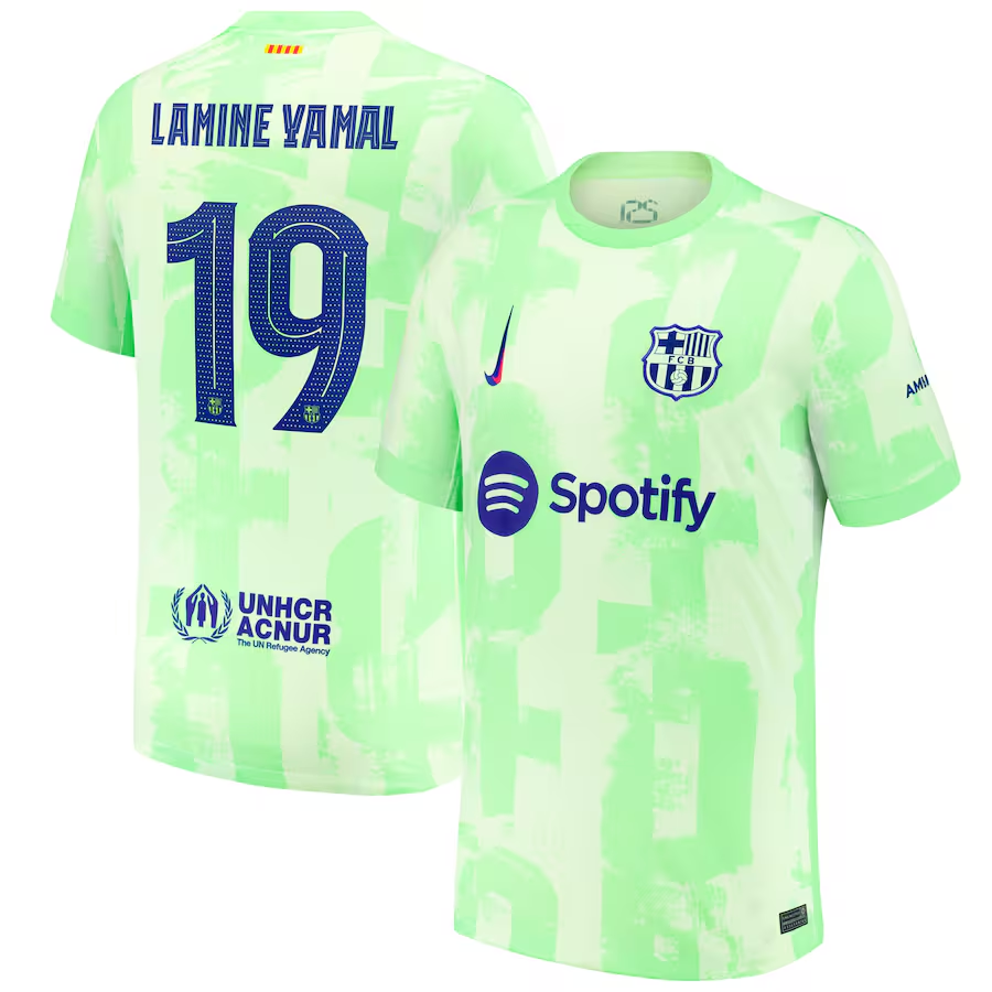 Lamine Yamal Nike Barcelona Third Jersey 2024/25