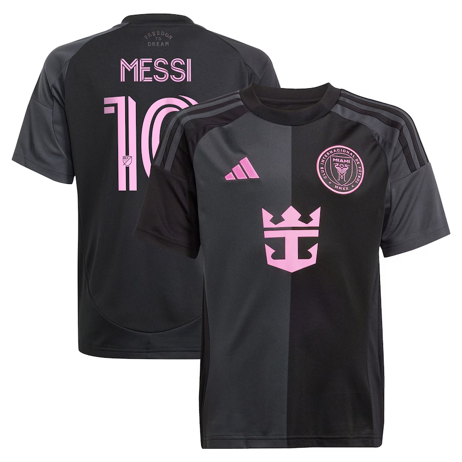 adidas Lionel Messi Inter Miami Youth Away Jersey 2025/26