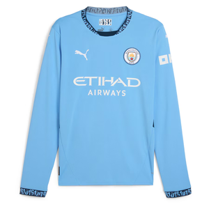 Puma Manchester City Long Sleeve Home Jersey 2024/25