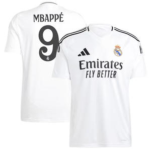 Kylian Mbappe Real Madrid Home Jersey 2024/25