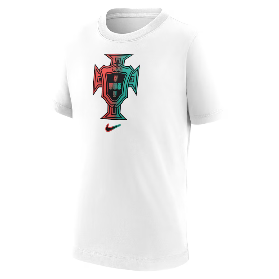 Nike Portugal Youth Crest Tee 2024