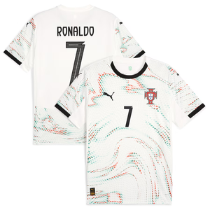 Cristiano Ronaldo Puma Portugal Away Jersey 2025