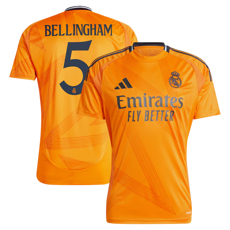 Jude Bellingham adidas Real Madrid Away Jersey 2024/25