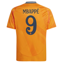 Load image into Gallery viewer, Kylian Mbappe adidas Real Madrid Youth Away Jersey 2024/25
