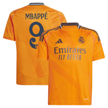 Load image into Gallery viewer, Kylian Mbappe adidas Real Madrid Youth Away Jersey 2024/25
