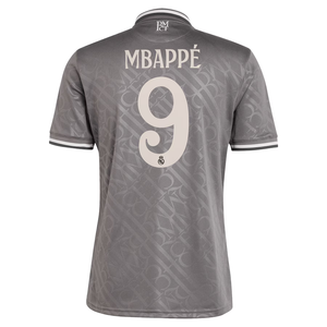 Kylian Mbappe adidas Real Madrid Third Jersey 2024/25