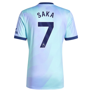 Bukayo Saka adidas Arsenal Third Jersey 2024/25