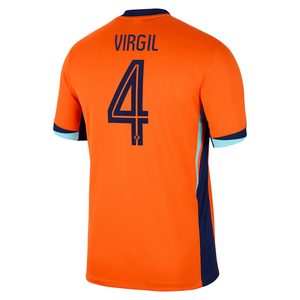 Virgil van Dijk Nike Netherlands Home Jersey 2024