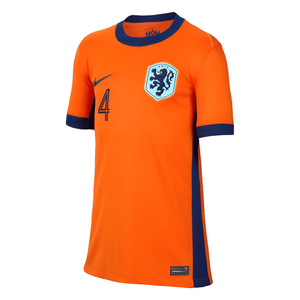 Virgil van Dijk Netherlands Youth Home Jersey 2024