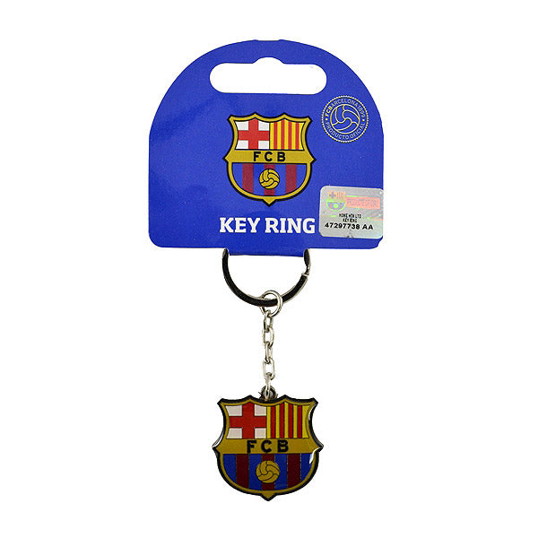 Barcelona Crest Keychain