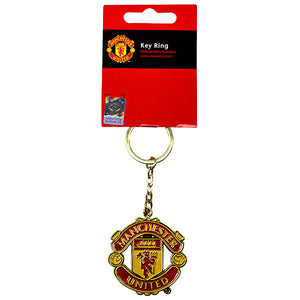 Manchester United Crest Keychain