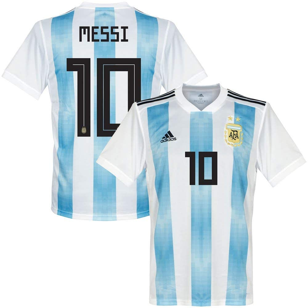 Adidas Argentina 2018 Home Jersey 10 Messi